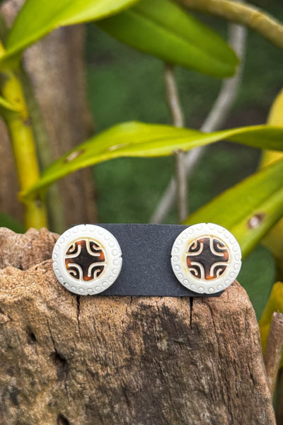 Marquesan Peka Earrings