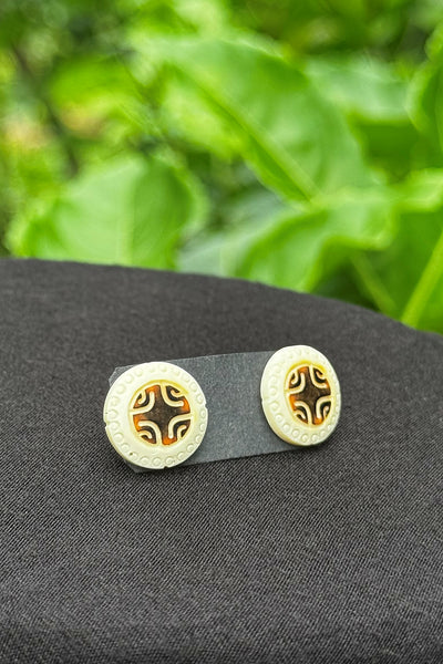 Marquesan Peka Earrings