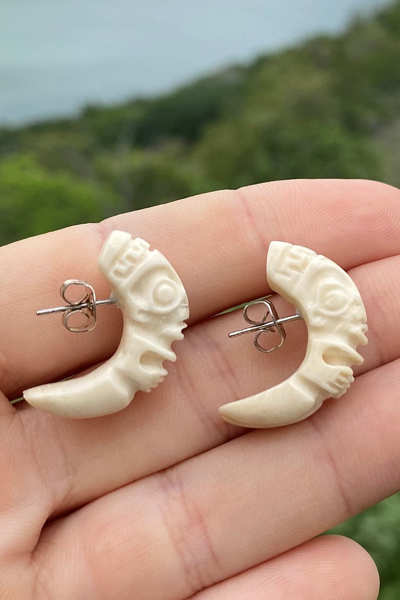 Tiki earrings