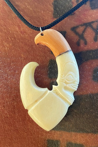 Tiki's hook necklace