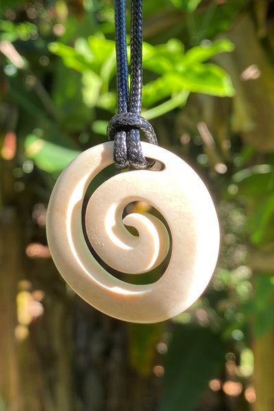 Koata - Spiral Bone Necklace