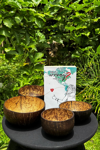 Four Coconut Bowls + Ana’s Book