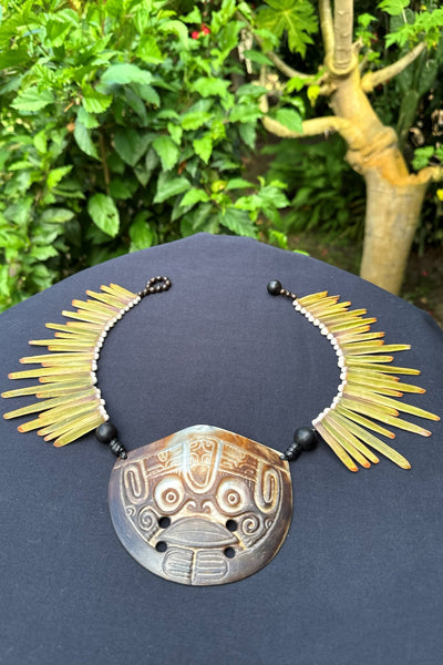 Eyes of the Tiki Necklace - Cannibal Art