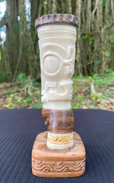 Ivi Po'o - Inspired Tiki Holder - Cannibal Art