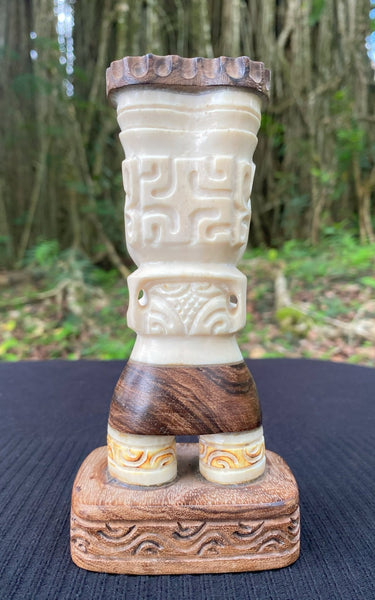 Ivi Po'o - Inspired Tiki Holder - Cannibal Art