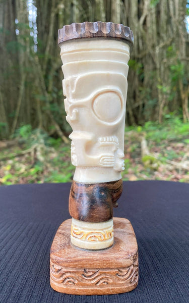 Ivi Po'o - Inspired Tiki Holder - Cannibal Art