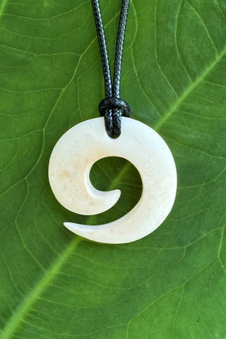 Koata - Spiral Bone Necklace - Cannibal Art