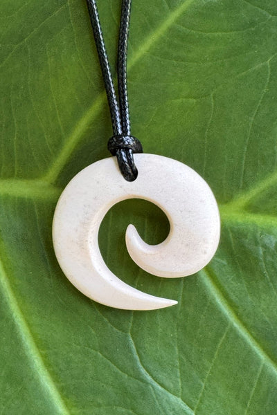 Koata - Spiral Bone Necklace - Cannibal Art
