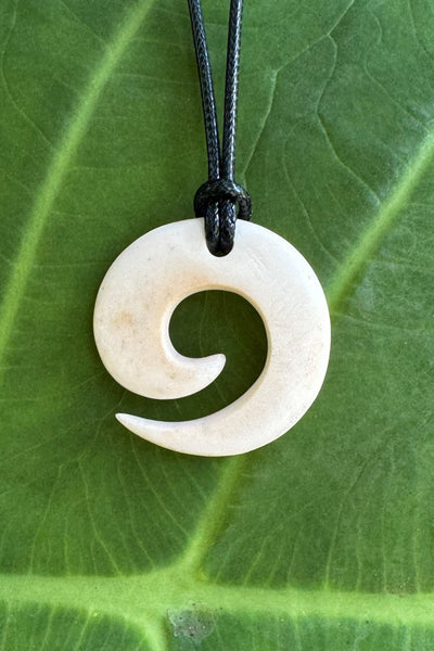 Koata - Spiral Bone Necklace - Cannibal Art
