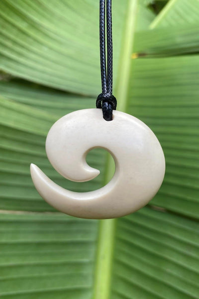 Koata - Spiral Bone Necklace - Cannibal Art