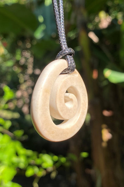 Koata - Spiral Bone Necklace - Cannibal Art