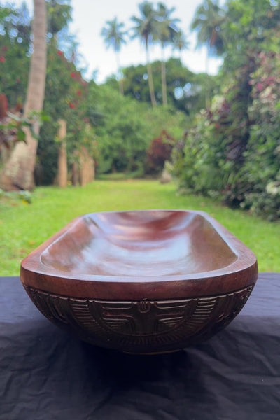 Marquesan Bowl - Cannibal Art