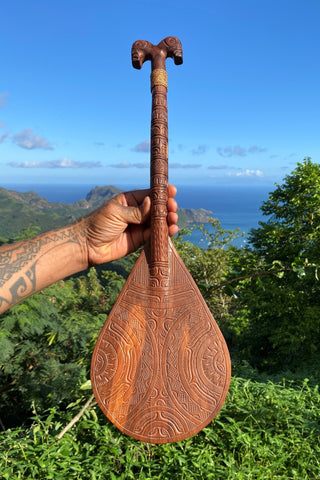 Marquesan Paddle - Cannibal Art