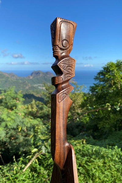 Marquesan Paddle - Cannibal Art