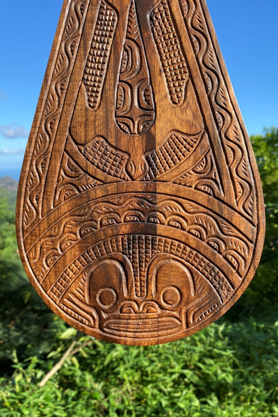 Marquesan Paddle - Cannibal Art