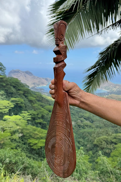 Marquesan Paddle - Cannibal Art