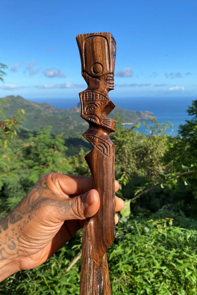 Marquesan Paddle - Cannibal Art