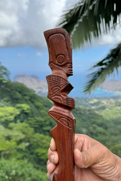 Marquesan Paddle - Cannibal Art