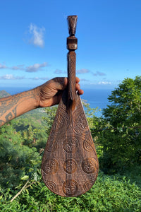Marquesan Paddle - Cannibal Art