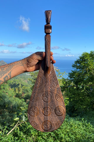 Marquesan Paddle - Cannibal Art