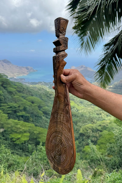 Marquesan Paddle - Cannibal Art