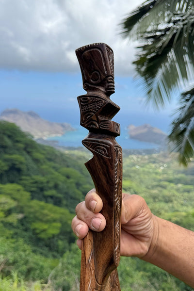 Marquesan Paddle - Cannibal Art