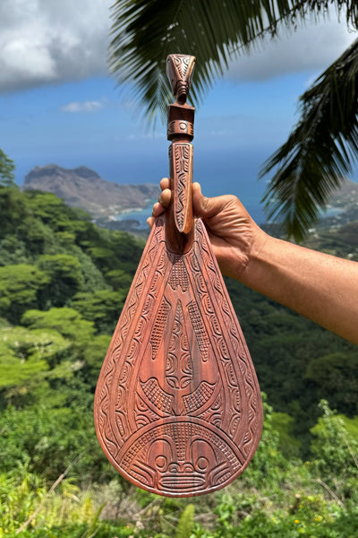 Marquesan Paddle - Cannibal Art