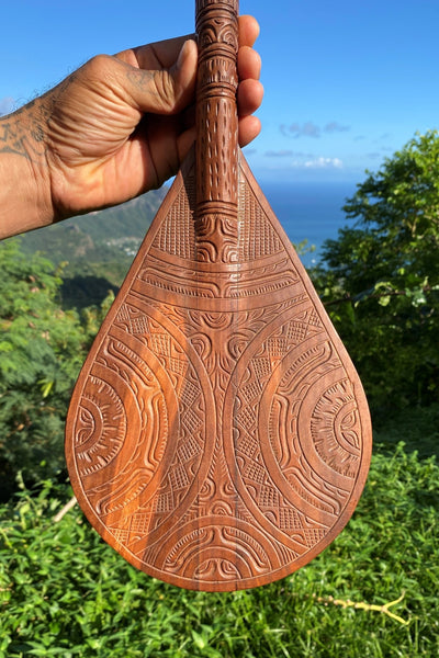 Marquesan Paddle - Cannibal Art