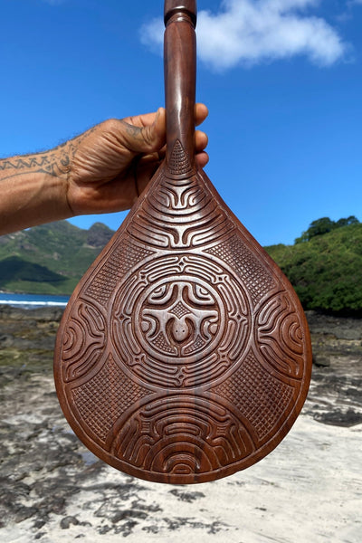 Marquesan Paddle - Cannibal Art