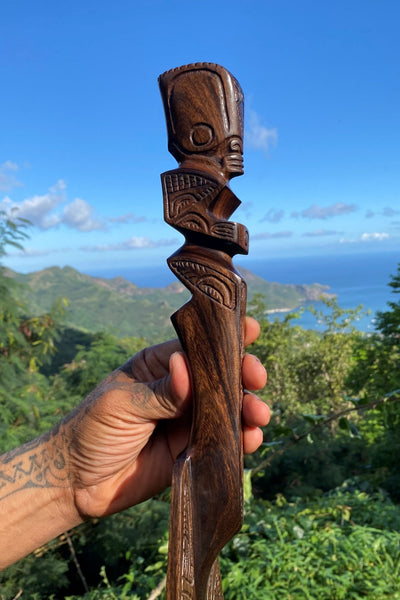 Marquesan Paddle - Cannibal Art