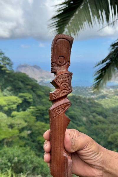 Marquesan Paddle - Cannibal Art