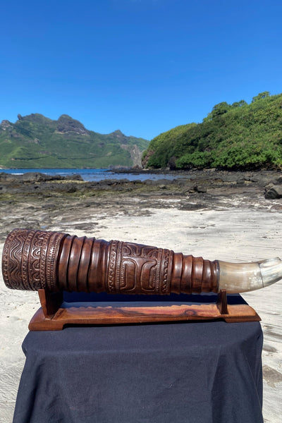 Marquesan PU (Signaling Horn) - Cannibal Art
