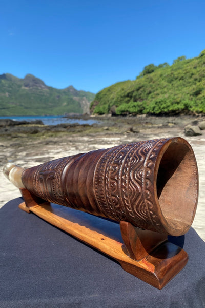 Marquesan PU (Signaling Horn) - Cannibal Art