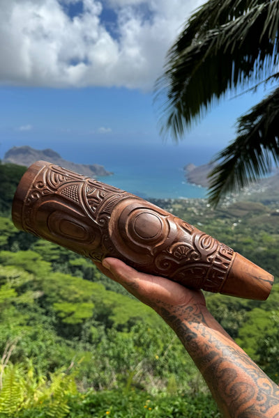 Marquesan PU (Signaling Horn) - Cannibal Art