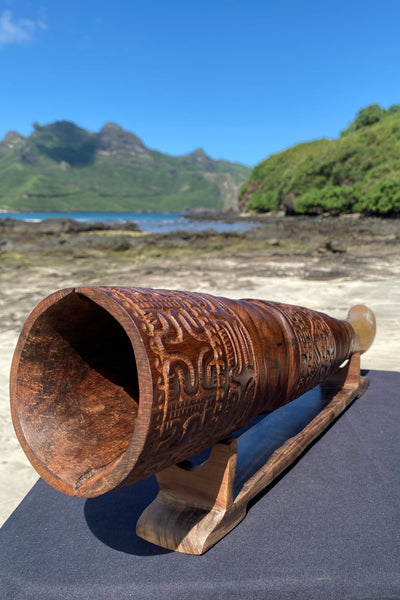 Marquesan PU (Signaling Horn) - Cannibal Art