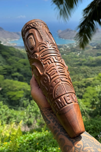 Marquesan PU (Signaling Horn) - Cannibal Art