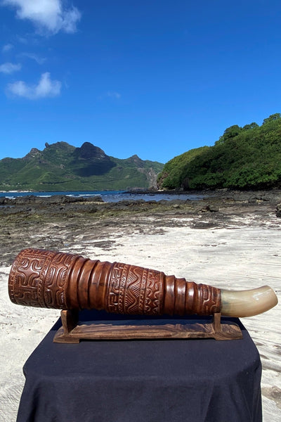 Marquesan PU (Signaling Horn) - Cannibal Art