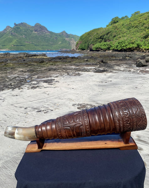 Marquesan PU (Signaling Horn) - Cannibal Art