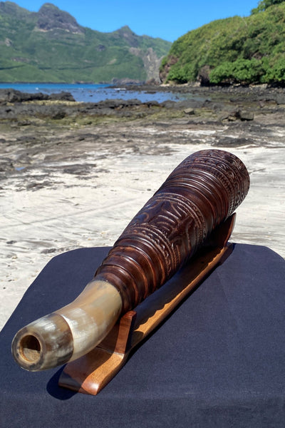 Marquesan PU (Signaling Horn) - Cannibal Art