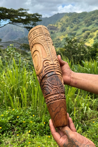 Marquesan PU (Signaling Trumpet) - Cannibal Art
