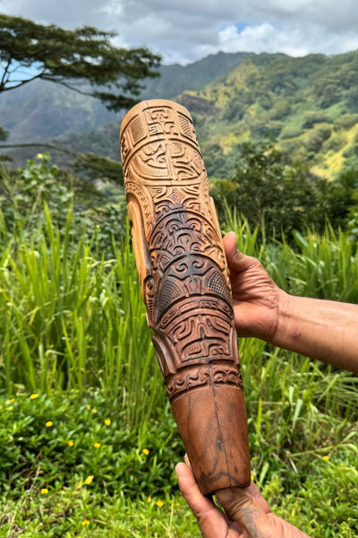 Marquesan PU (Signaling Trumpet) - Cannibal Art