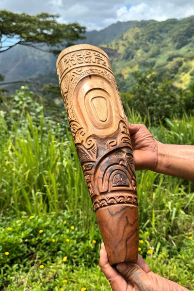 Marquesan PU (Signaling Trumpet) - Cannibal Art