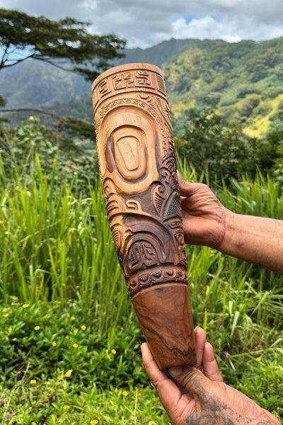 Marquesan PU (Signaling Trumpet) - Cannibal Art