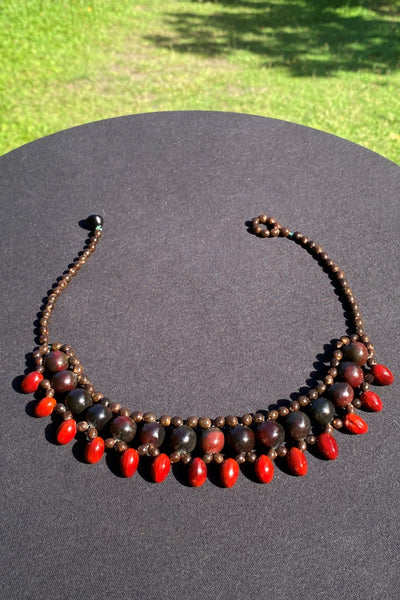Marquesan Seed Necklace - Cannibal Art