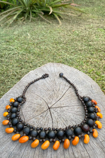 Marquesan Seed Necklace - Cannibal Art