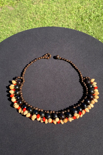 Marquesan Seed Necklace - Cannibal Art