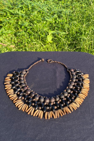 Marquesan Seed Necklace - Cannibal Art