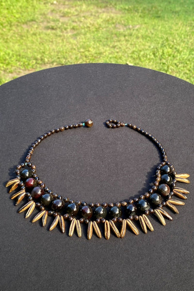 Marquesan Seed Necklace - Cannibal Art