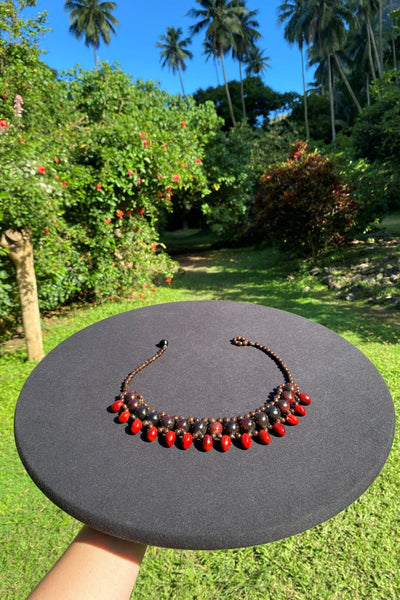 Marquesan Seed Necklace - Cannibal Art