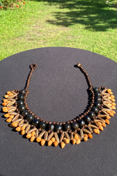 Marquesan Seed Necklace - Cannibal Art
